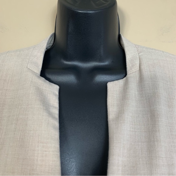 Worthington Crosshatch Light Tan Skirt Suit Set - Picture 5 of 15